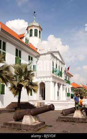 Indonesia, Java, Jakarta, old Batavia, Taman Fatahillah, Museum Sejarah Jakarta Stock Photo