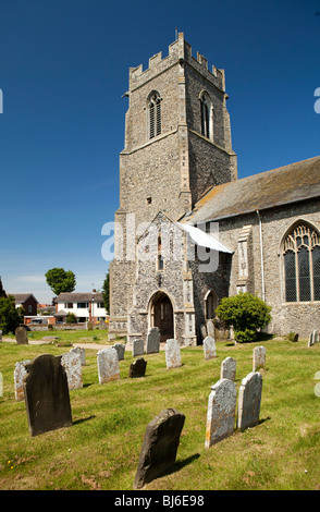 UK, England, Norfolk, Hemsby Parish Church Stock Photo