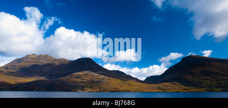 Scotland, Scottish Highlands, Beinn Eighe NNR. Slioch, a mountain alongside Loch Maree in the Beinn Eighe NNR Stock Photo