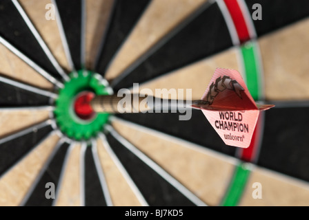 Hitting the target Stock Photo