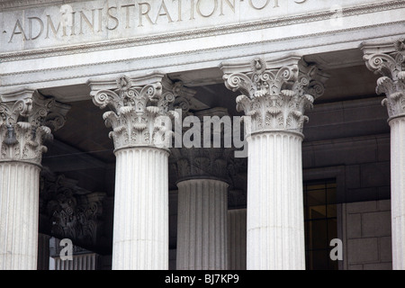 New York Supreme Court, 60 Centre Street, Manhattan, New York City Stock Photo