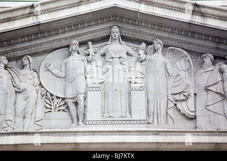 New York Supreme Court, 60 Centre Street, Manhattan, New York City Stock Photo