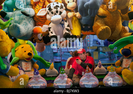 games at New York State fair Stock Photo