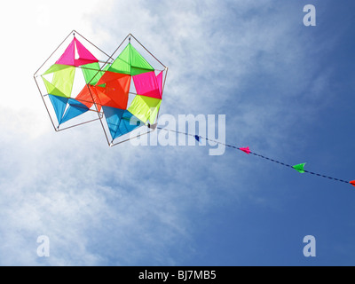 Geometric kite Stock Photo