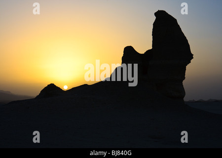 Africa Dakhla Oasis Egypt Dawn Western Desert Stock Photo