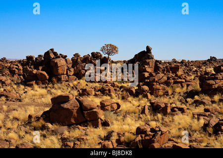 Africa Giants Playground Keetmanshoop Namibia Rock Stock Photo