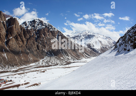 Los Penitentes ski resort, Mendoza, Argentina Stock Photo