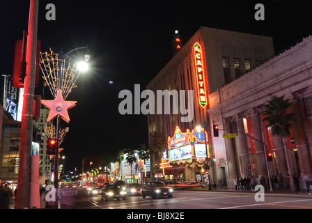 El Capitan Theater in Hollywood, California. Stock Photo