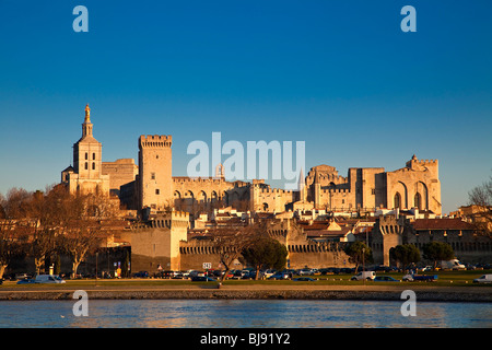 PALAIS DES PAPES, AVIGNON, FRANCE Stock Photo