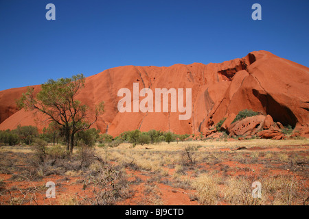 Close up of Ayers Rock Stock Photo