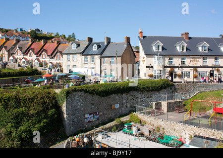 The village of Beer Devon, England UK Stock Photo