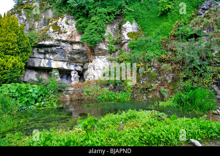 Chudleigh Rocks visitor attraction centre Chudleigh village Devon England UK Stock Photo