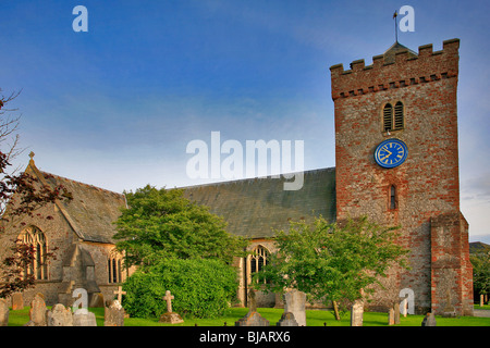 The Exterior of Chudleigh village Parish Church Devon England Britain UK Stock Photo