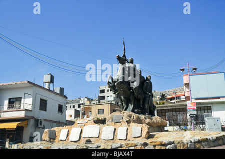 Israel, Golan Heights, The Druse village of Majdal Shams Stock Photo