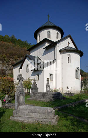 Moraca Monastery,1252,by King Stefan Nemanjic,Montenegro Stock Photo