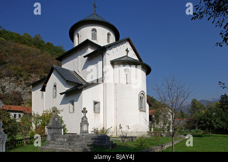 Moraca Monastery,1252,by King Stefan Nemanjic,Montenegro Stock Photo