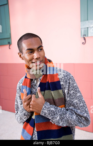 Handsome stylish young African-American man Stock Photo