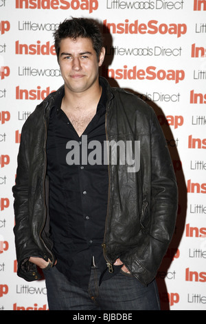 JAKE HENDRIKS 2008 INSIDE SOAP AWARDS GILGAMESH CAMDEN CAMDEN LONDON  ENGLAND 29 September 2008 Stock Photo