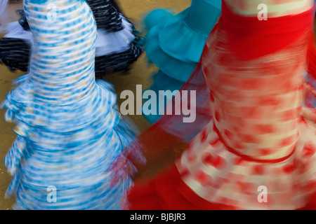 Flamenco dancers, Jerez De La Frontera, Andalucia, Spain Stock Photo