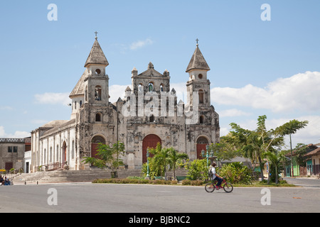 Iglesia Guadalupe Church in Granada Nicaragua Stock Photo