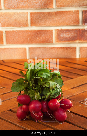 Bunch of fresh radishes Stock Photo - Alamy