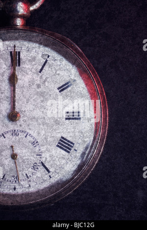 An old time pocket watch. Stock Photo