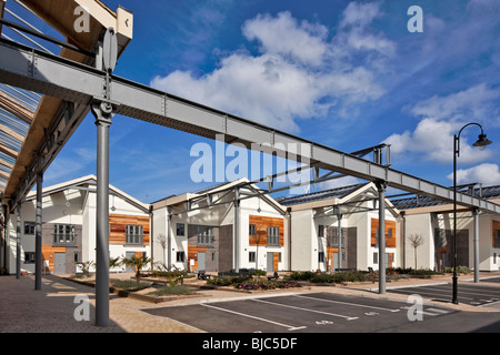 Wolverton Park housing in Milton Keynes Stock Photo