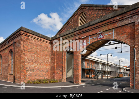 Wolverton Park housing in Milton Keynes Stock Photo