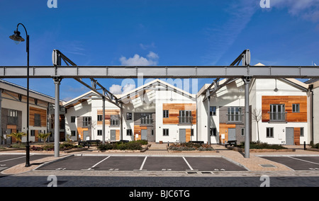 Wolverton Park housing in Milton Keynes Stock Photo