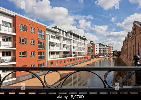 Wolverton Park housing in Milton Keynes Stock Photo