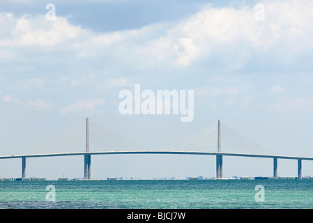 Sunshine Skyway Bridge, Tampa, Florida, USA Stock Photo