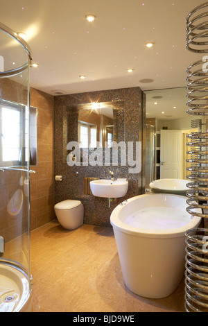 Modern bathroom Stock Photo