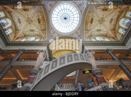 The Forum Shops at Ceasars in Las Vegas, USA Stock Photo