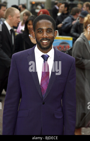 RHASHAN STONE THREE AND OUT FILM PREMIERE ODEON CINEMA WEST END LEICESTER SQUARE LONDON ENGLAND 21 April 2008 Stock Photo