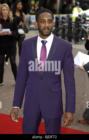 RHASHAN STONE THREE AND OUT FILM PREMIERE ODEON CINEMA WEST END LEICESTER SQUARE LONDON ENGLAND 21 April 2008 Stock Photo