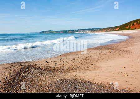 Red Rock Beach, Dawlish Devon England UK Stock Photo