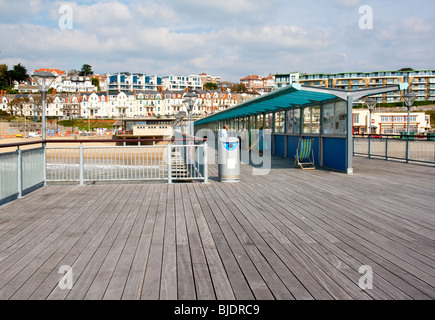 On Boscombe Pier, Dorset England UK Stock Photo