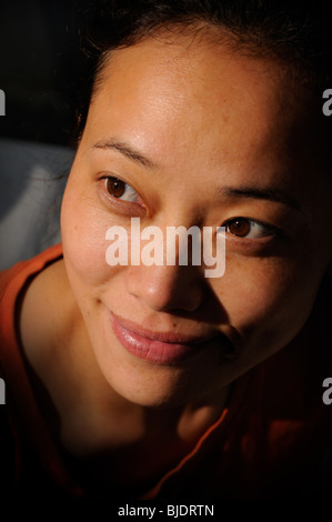 Beautiful Chinese girl Stock Photo - Alamy