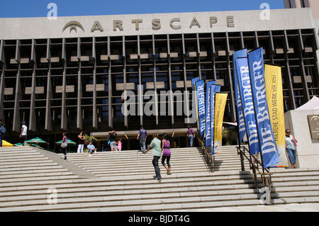 Artscape Theatre Centre Cape Town in the city centre formerly known as the Nico Malan Theatre Centre & renamed in 2001 Stock Photo