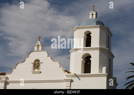 Mission San Luis Rey de Francia, Oceanside, California, United States of America Stock Photo