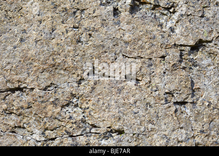 The texture of natural rock with the roughness and patches Stock Photo