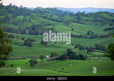 Bega valley landscape, NSW, Australia Stock Photo