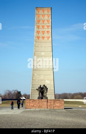 Sachsenhausen concentration camp. Soviet Liberation Memorial. Obelisk ...