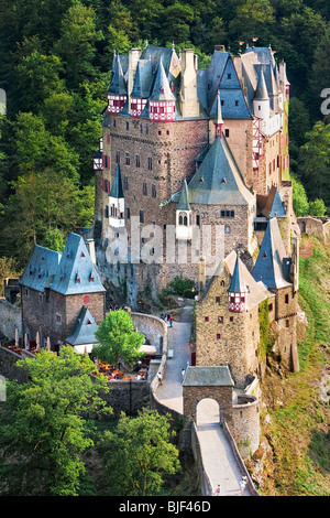 Burg Eltz, castle in Rhineland, Germany Stock Photo