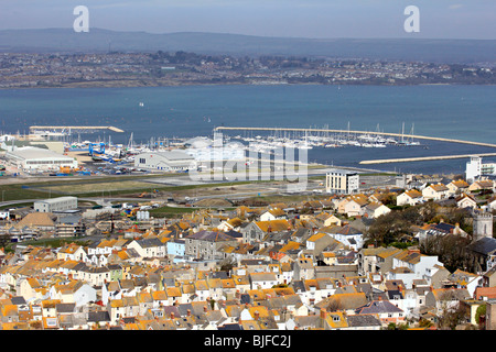 2012 olympic sailing venue portland harbour fortuneswell portland dorset england uk gb Stock Photo