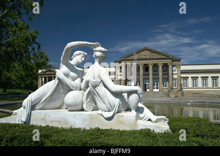 Rosenstein castle in Stuttgart, Germany Stock Photo