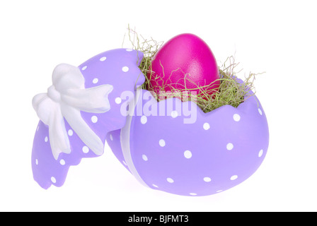Osternest - easter basket 10 Stock Photo
