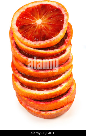 Blood orange slices Stock Photo
