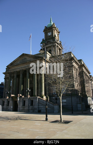 Town of Birkenhead, England. The former Birkenhead Town Hall at Hamilton Square is now home to the Wirral Museum. Stock Photo