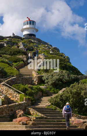 Lighthouse of Cape Good Hope, South Africa Stock Photo